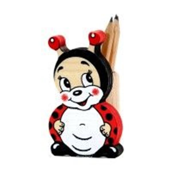 Picture of BIG PEN HOLDER LADYBIRD